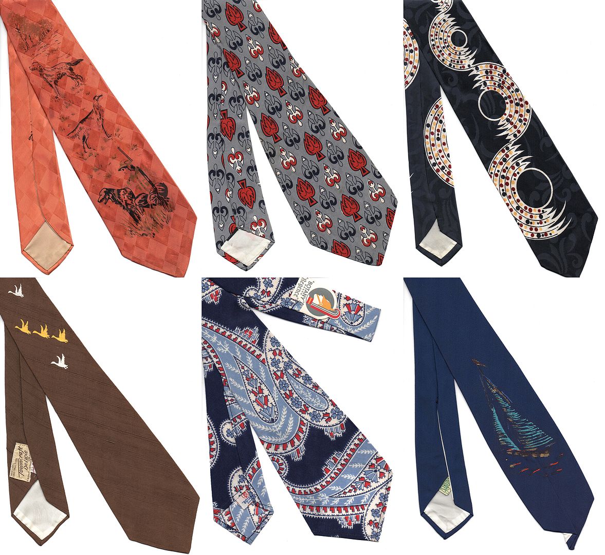 1940's ties for sale